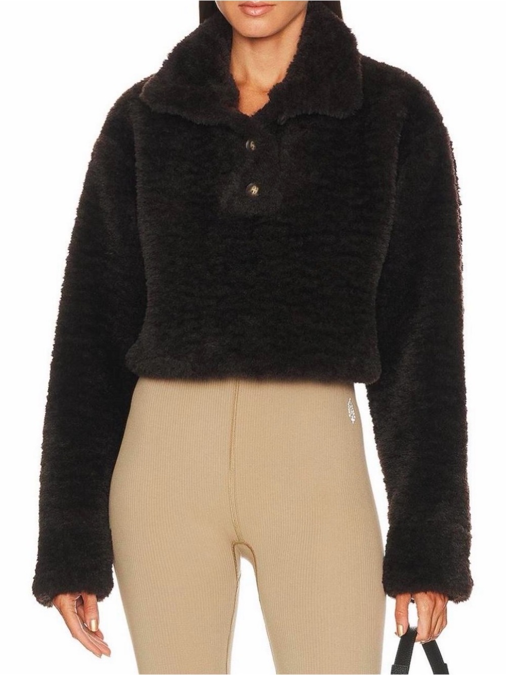 EAVES x Marianna Hewitt Mia Pullover in Chocolate Brown